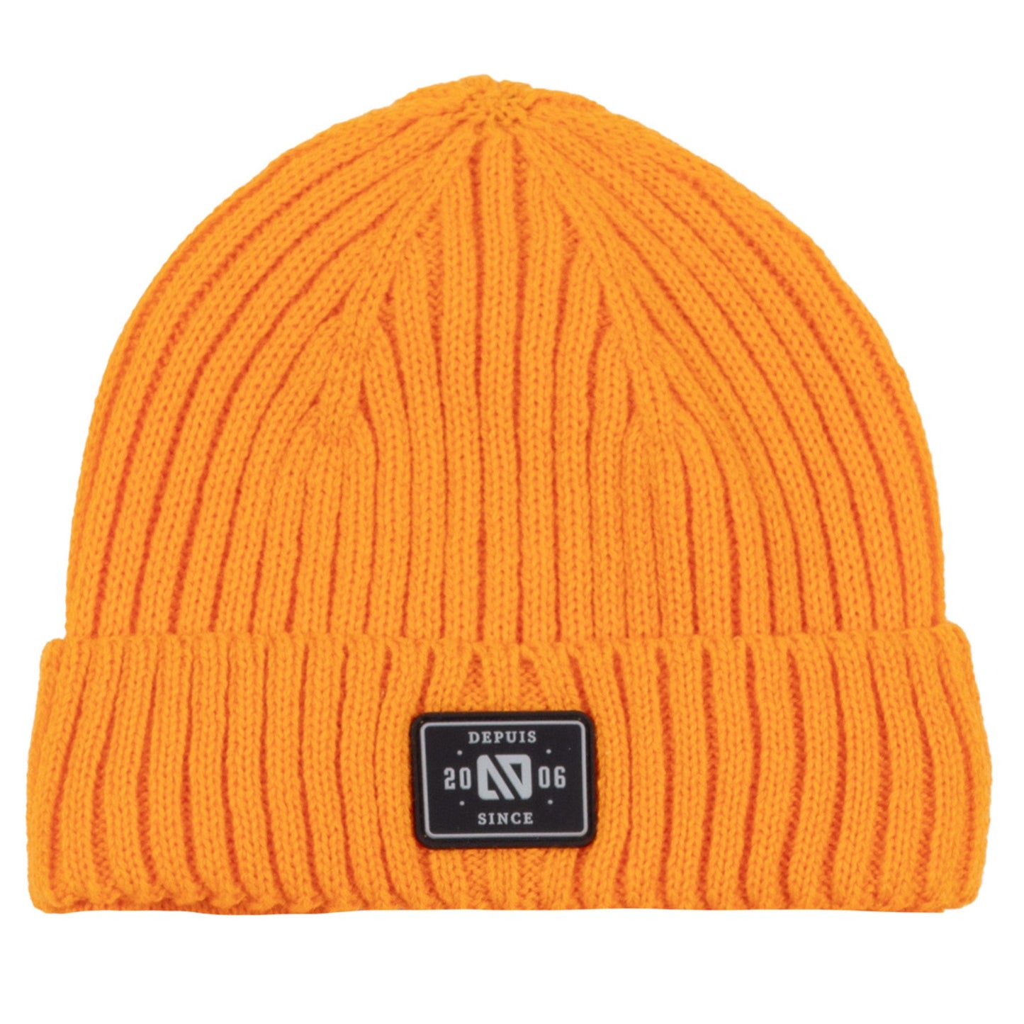 Tuque en tricot Nicolas Garçons Orange