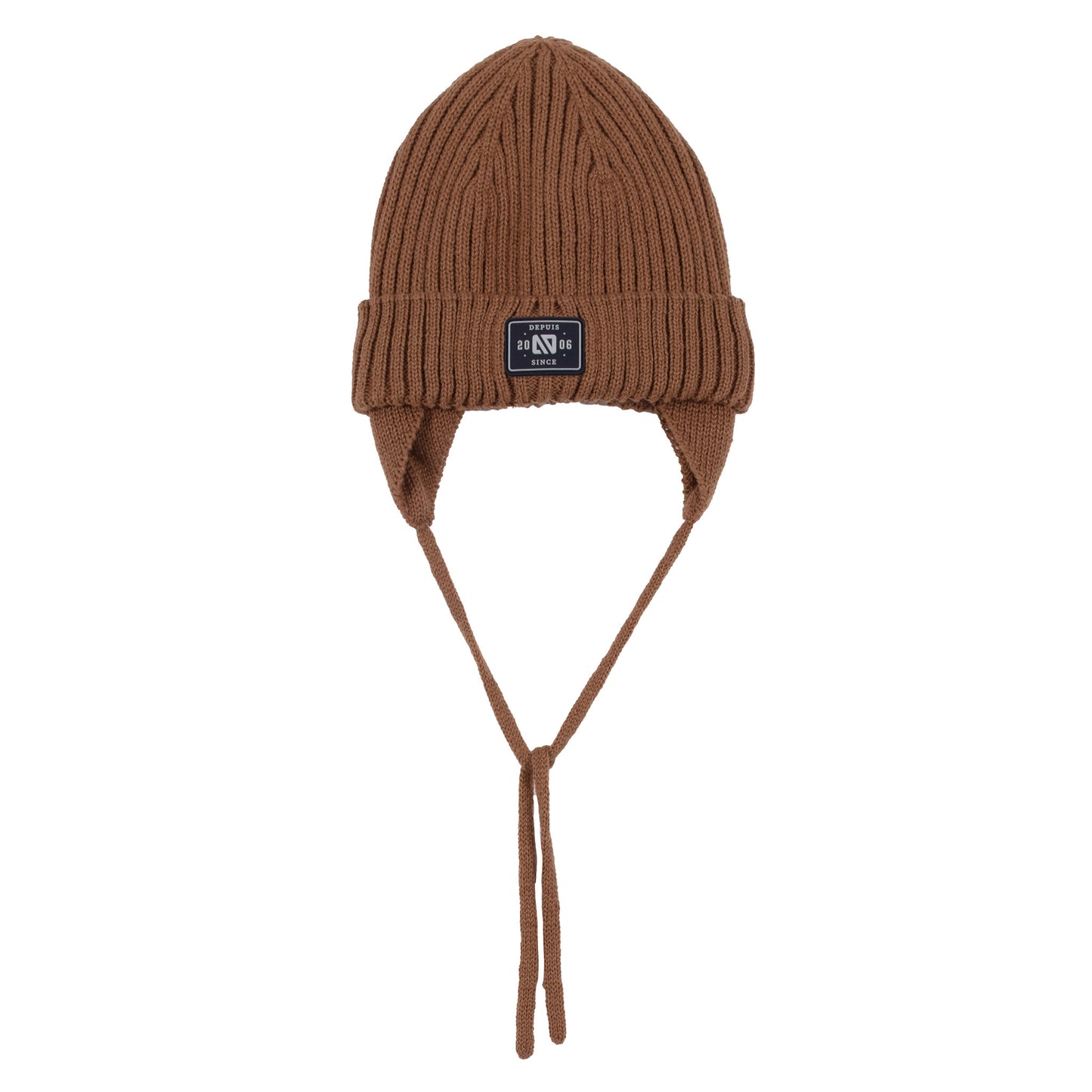 Henri Boys Taupe Knit Beanie
