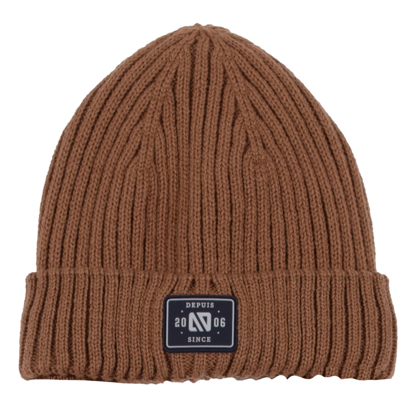 Henri Boys Taupe Knit Beanie