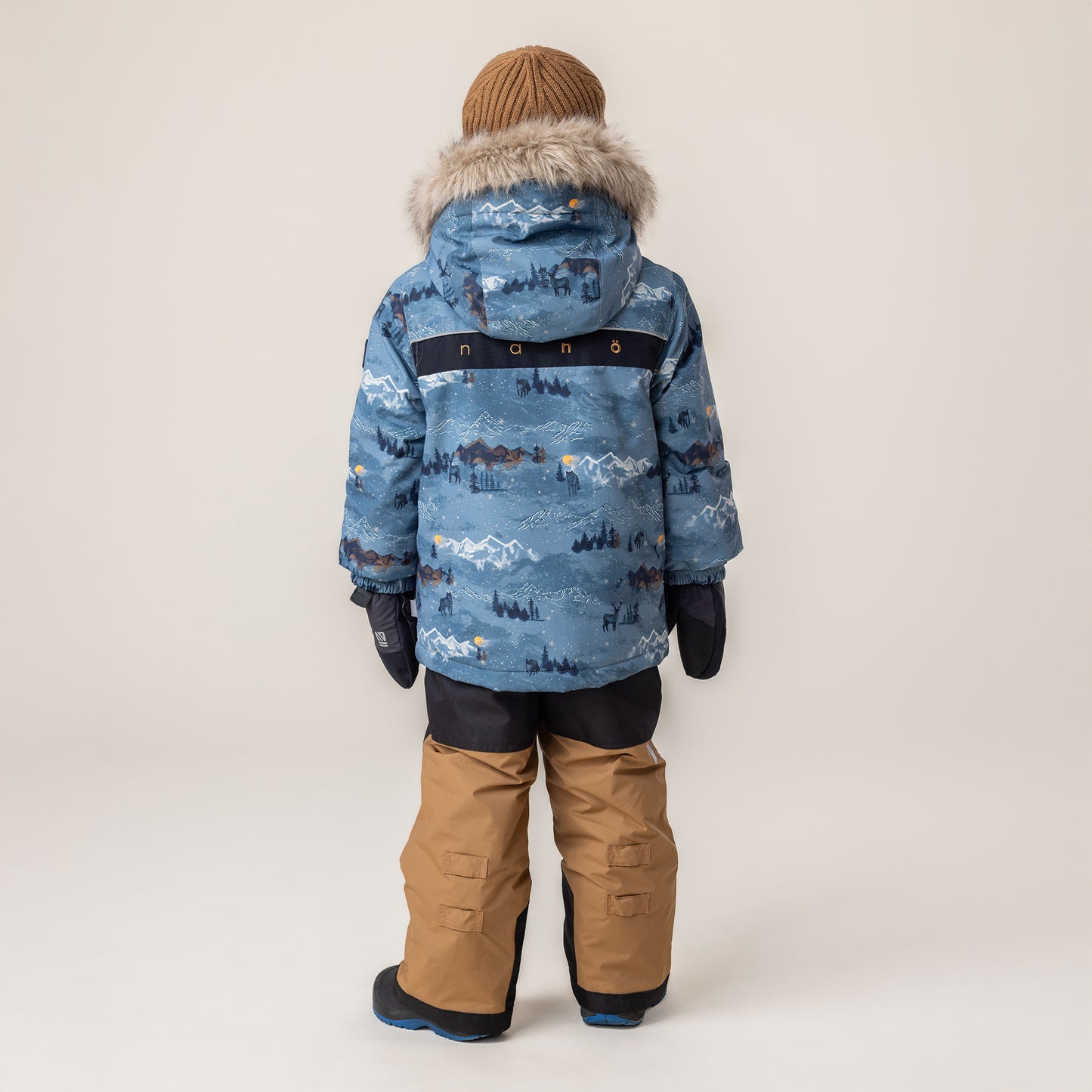 Henri Boys Taupe Knit Beanie