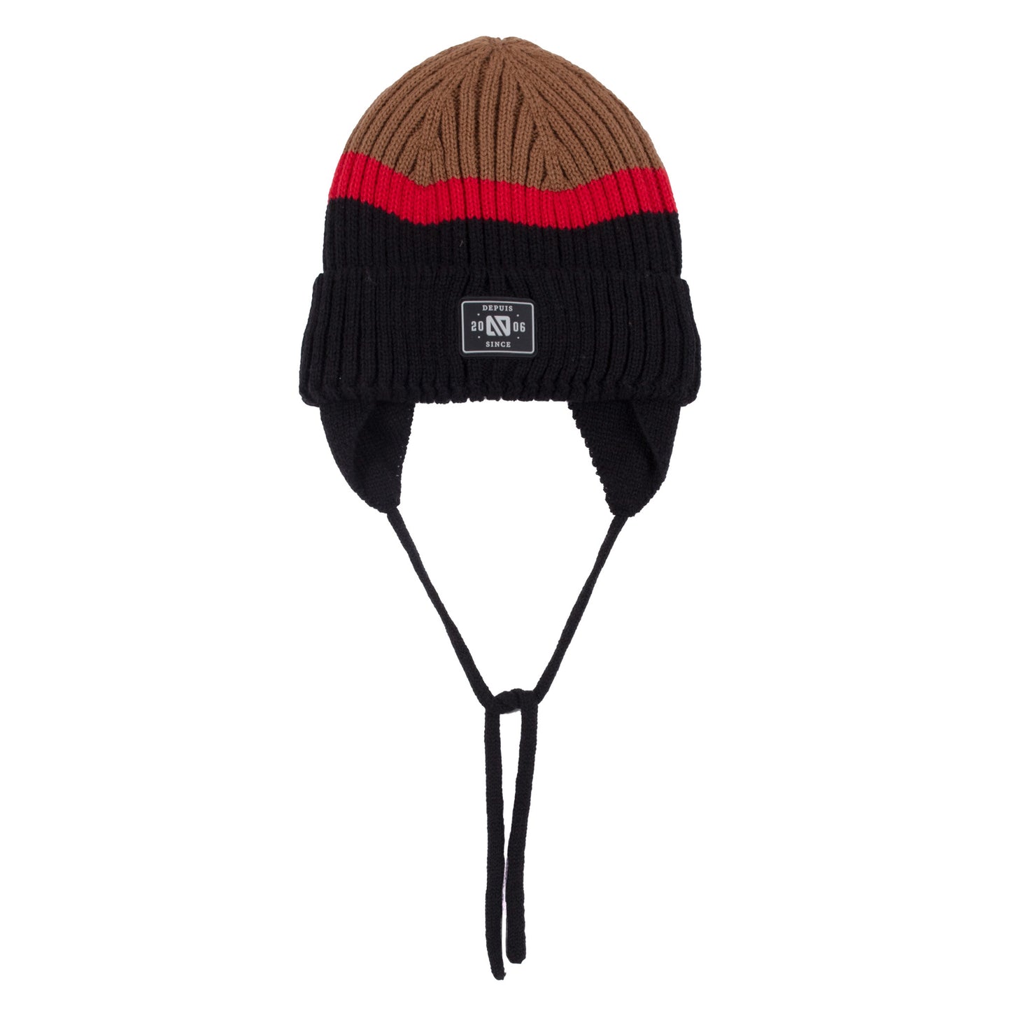 Charlie Boys Black Knit Beanie