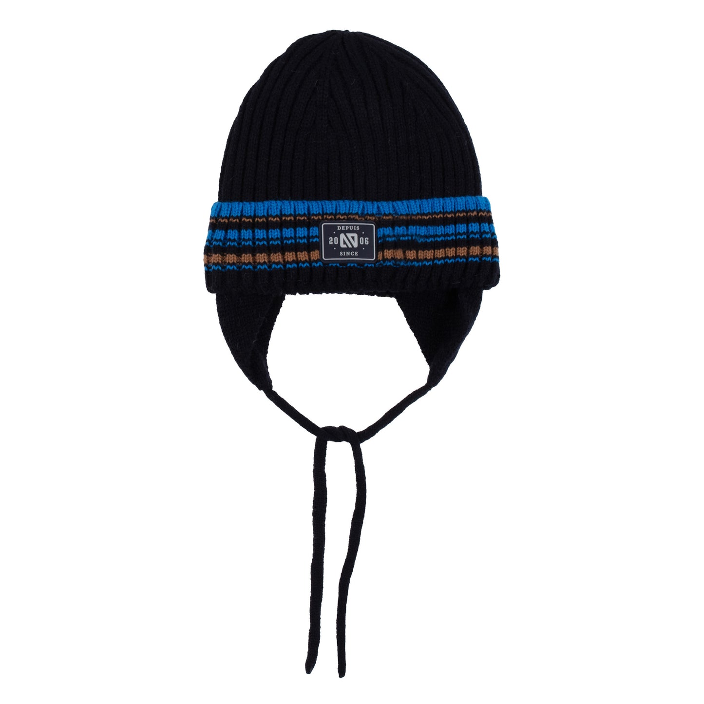 Tuque en tricot Loïc Garçons Marine