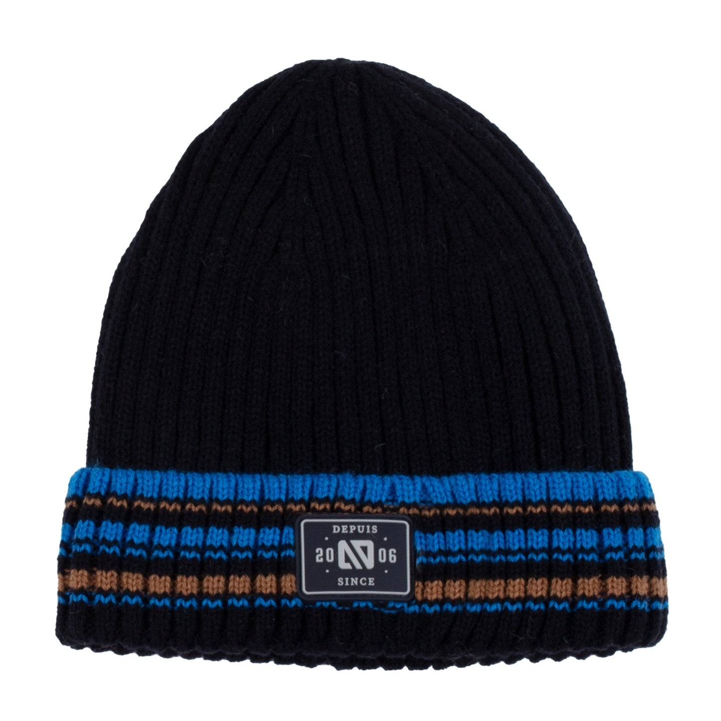 Tuque en tricot Loïc Garçons Marine
