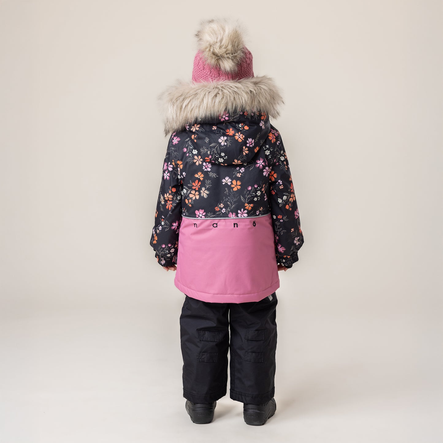 Maélie Girls' Pink Knitted Hat