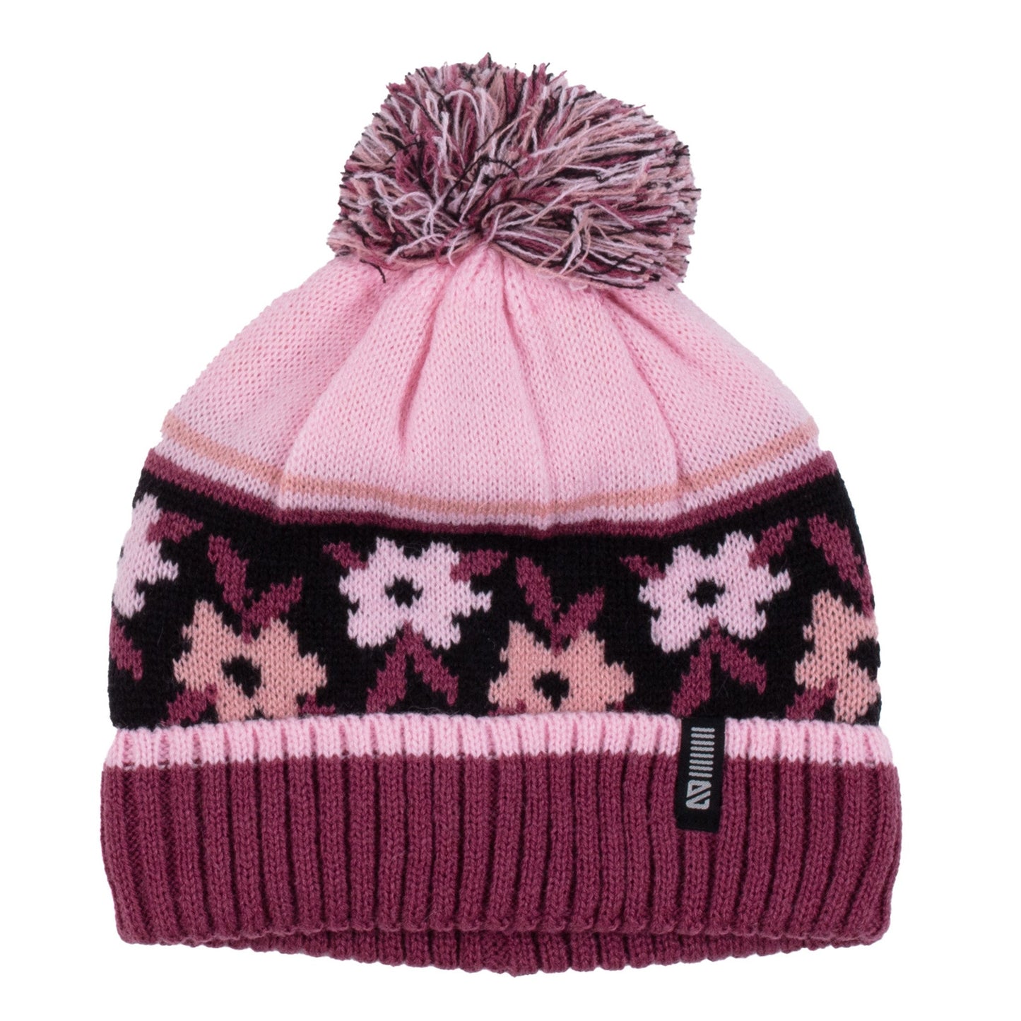 Roxanne Girls' Pink Knit Hat