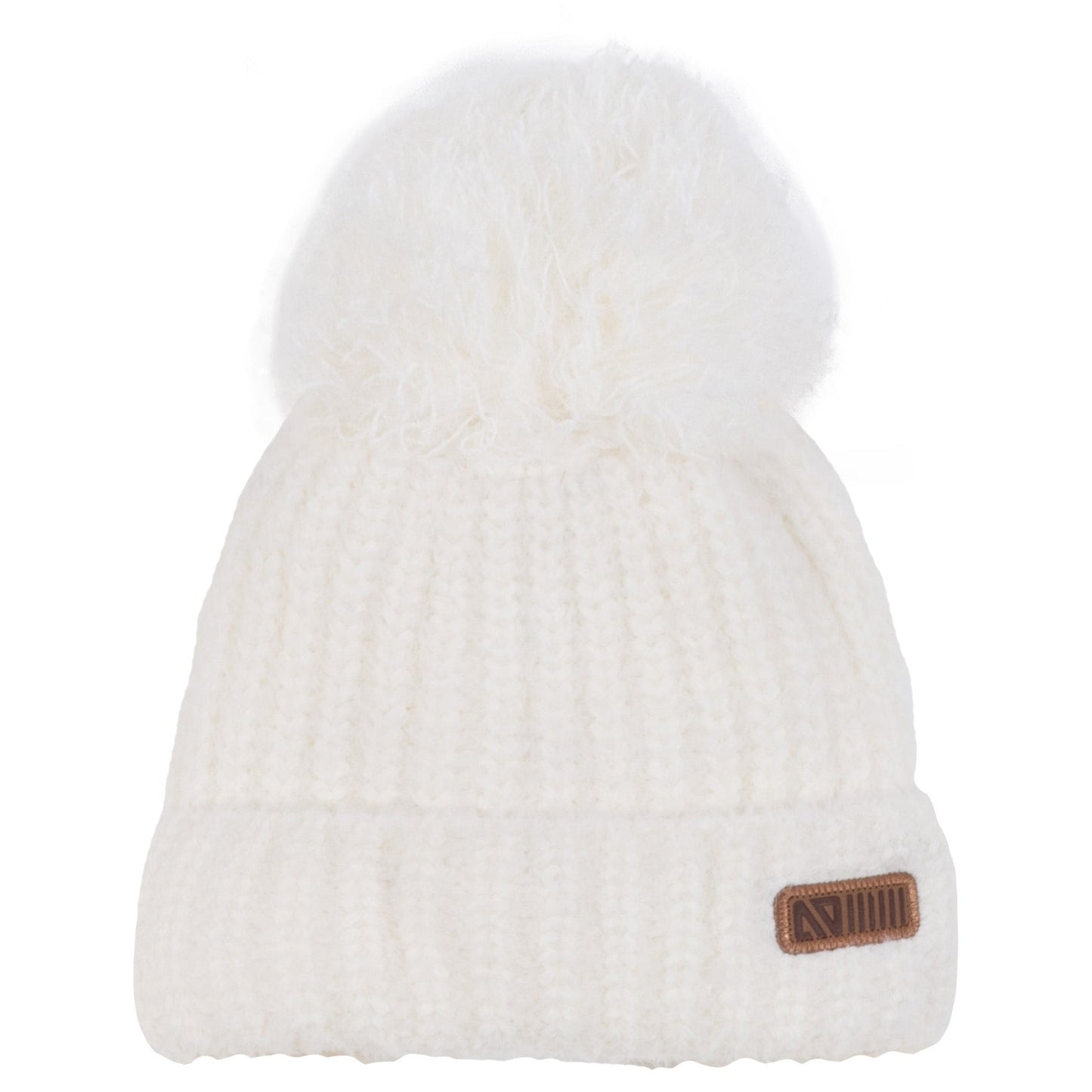 Elsa Girls Ivory Knit Hat