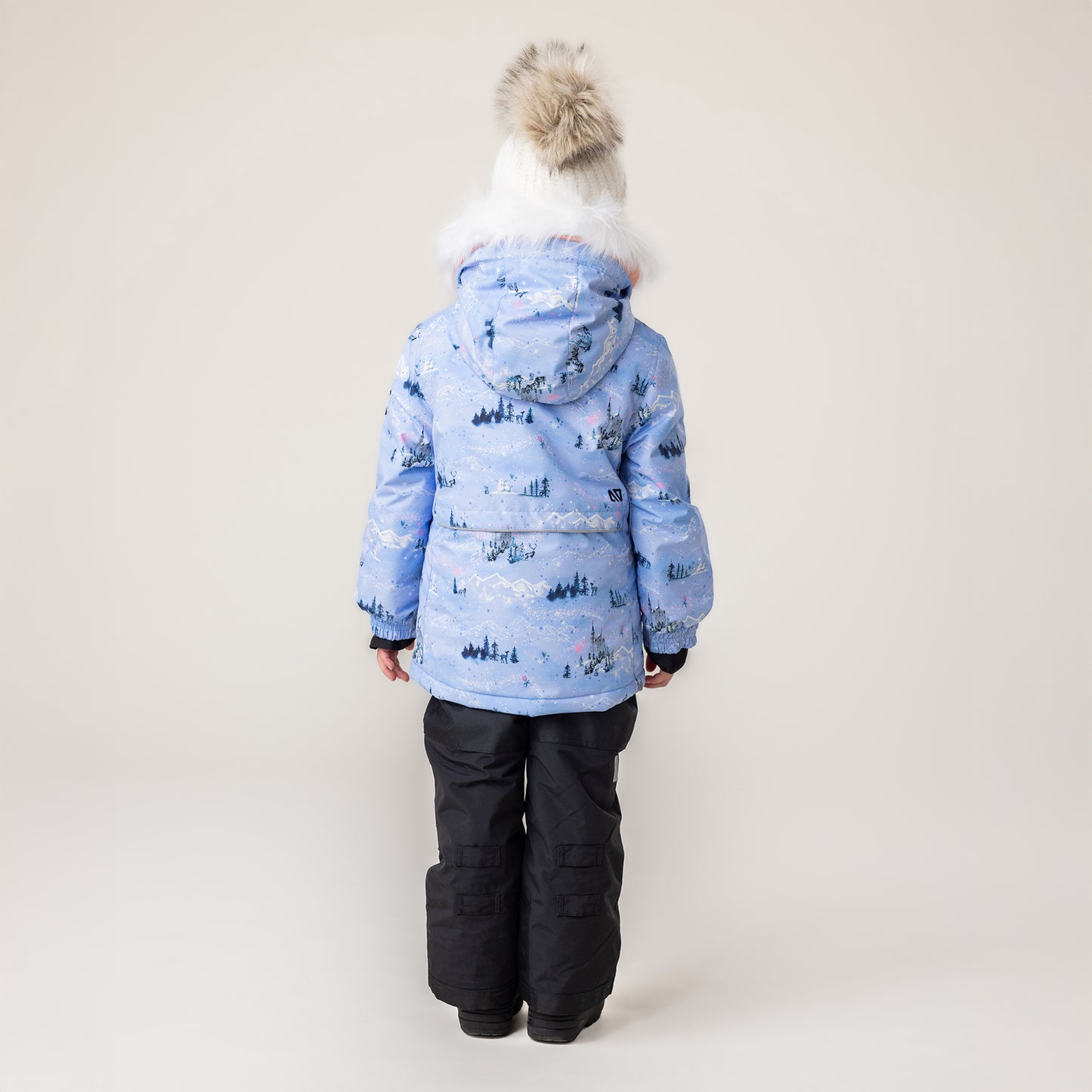 Elsa Girls Ivory Knit Hat