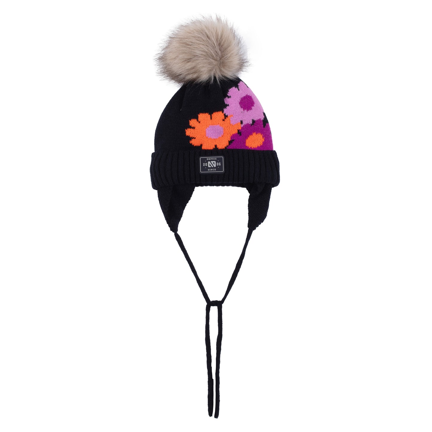 Esmee Girls' Navy Knit Beanie
