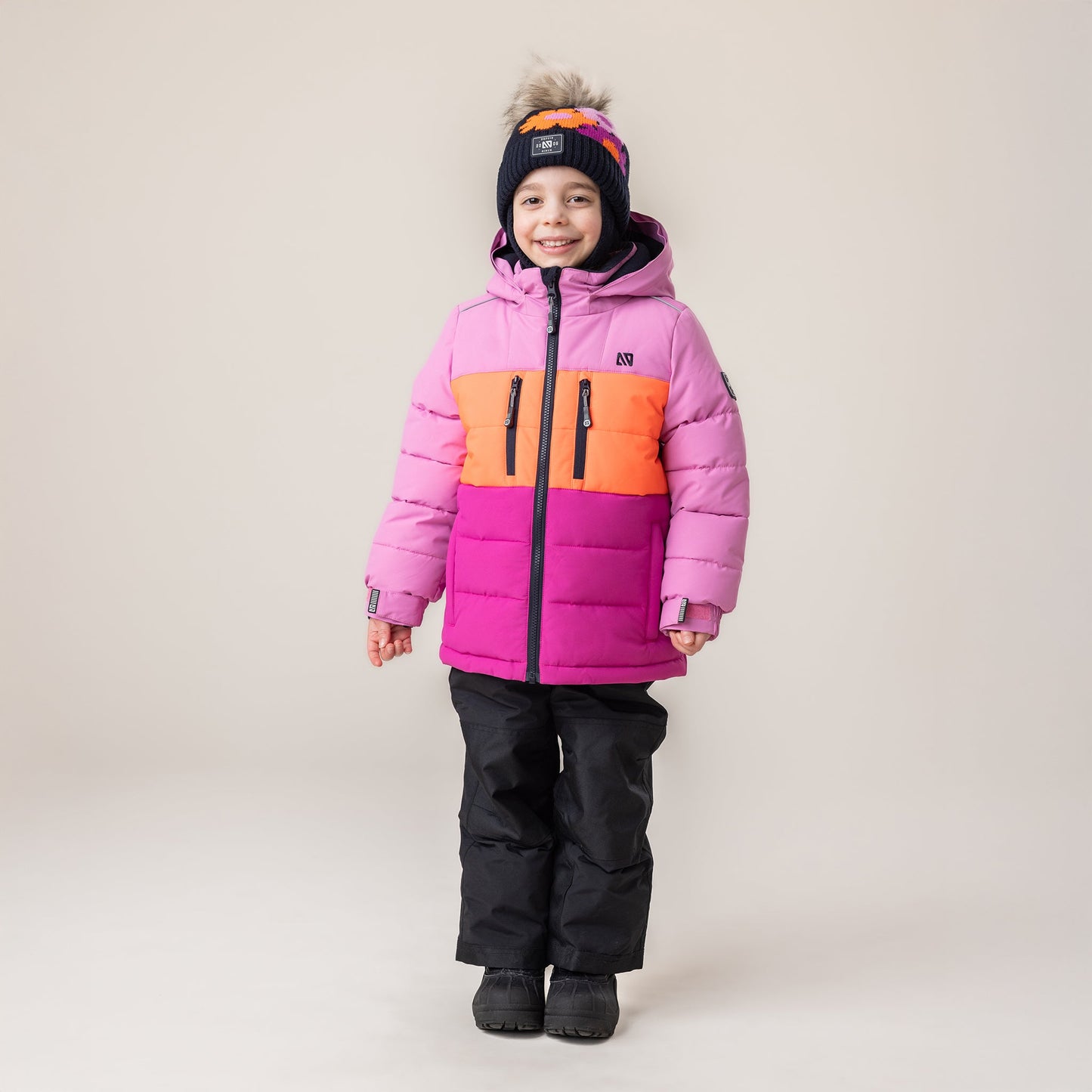 Esmee Girls' Navy Knit Beanie