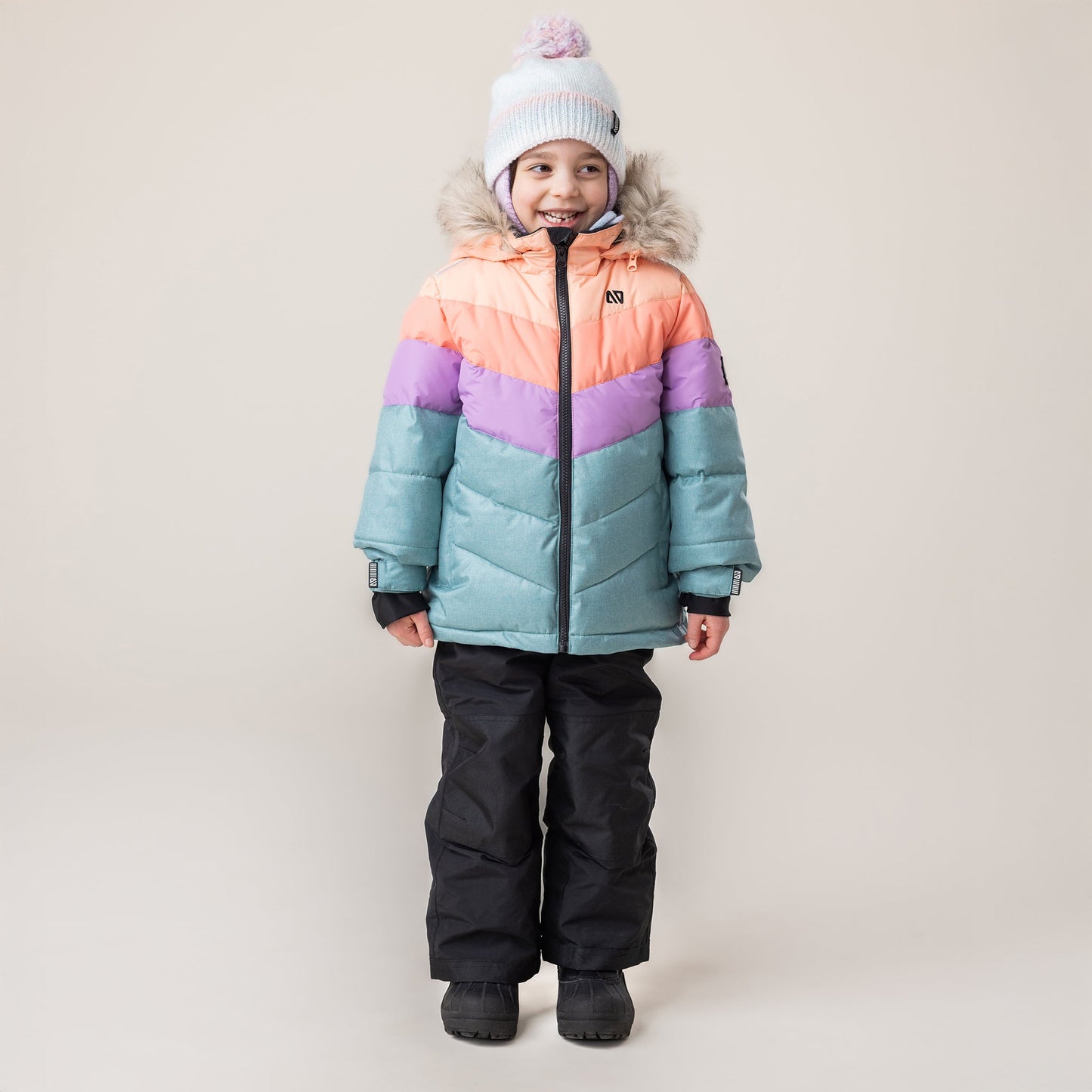 Emmy Girls Mint Knit Beanie