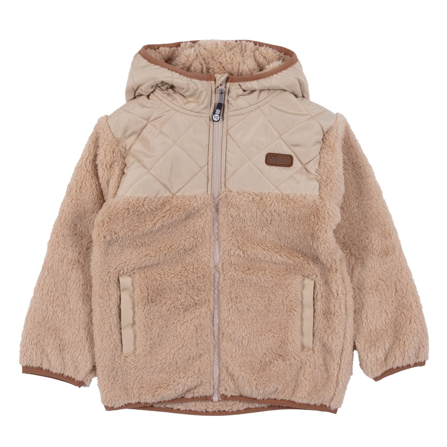 Veste à capuchon Garçons Beige