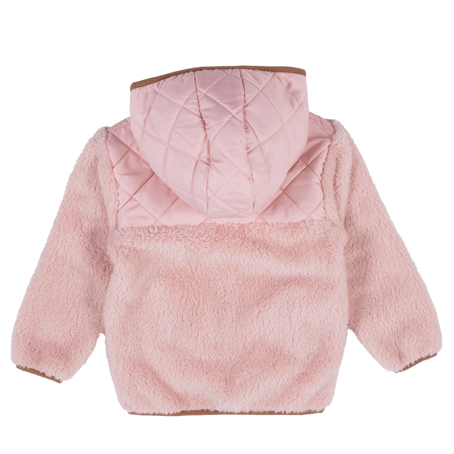 Girls' Pink Hooded Jacket