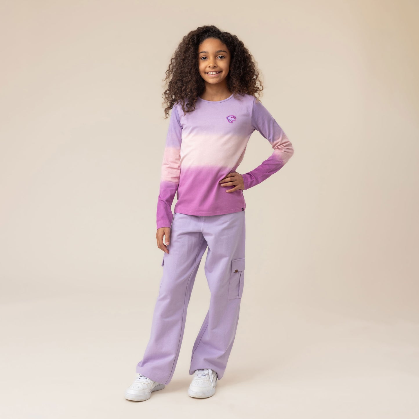 Pantalon de jogging Filles Lilas