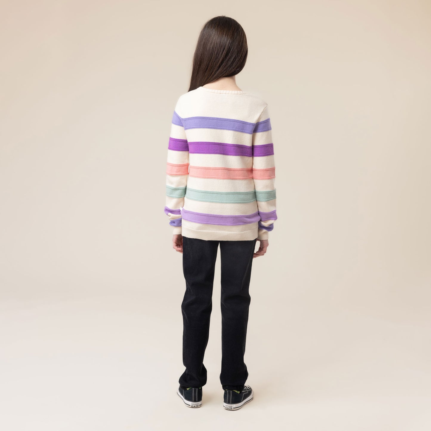 Chandail en tricot Filles Ivoire