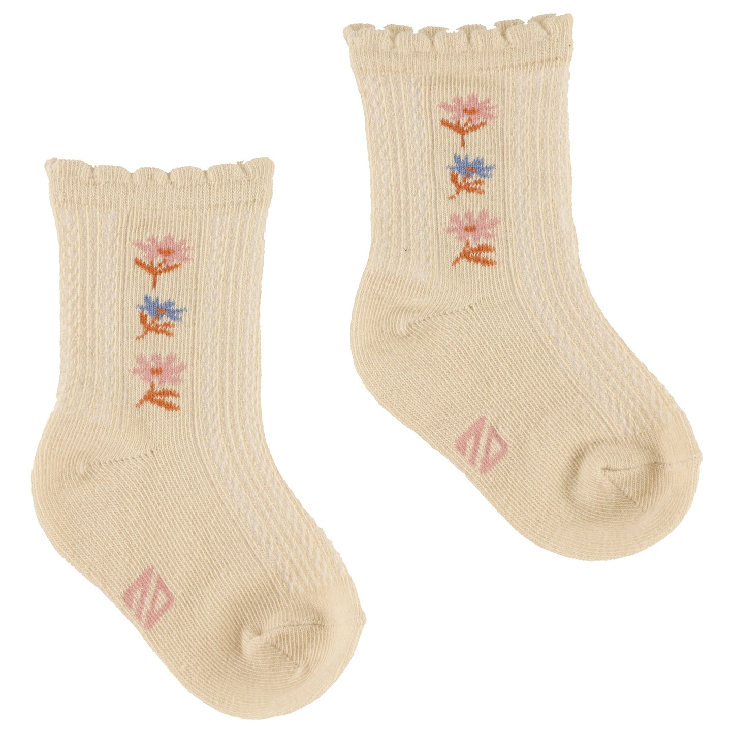 Chaussettes Filles Beige