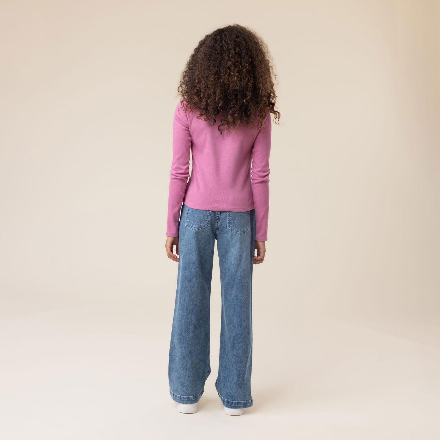 T-shirt à manches longues Filles Mauve