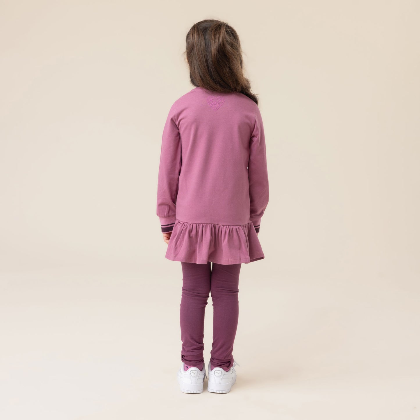 Legging Filles Bordeaux