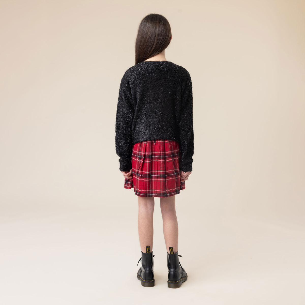 Cardigan tricot Filles Noir
