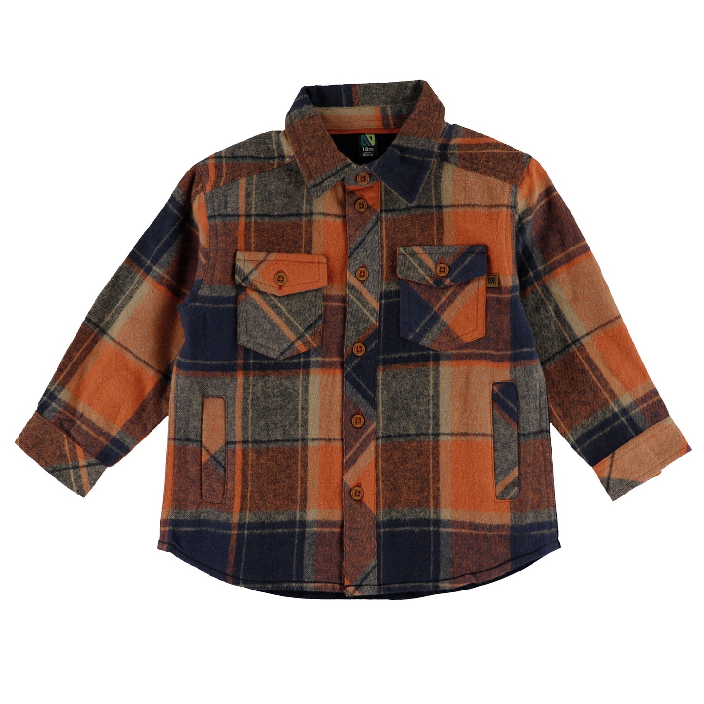 Chemise Bébé Garcon Orange