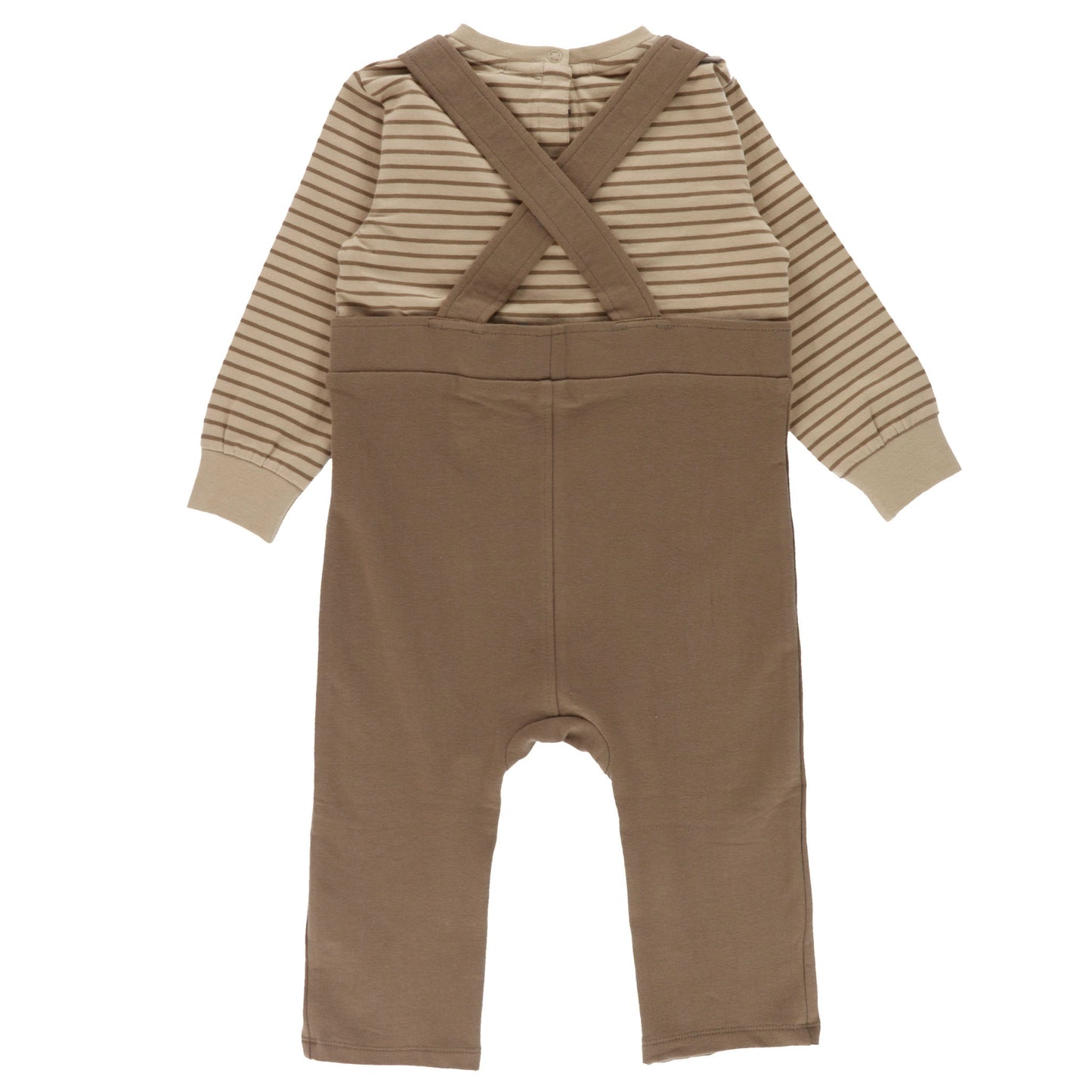 Barboteuse Bébé Garcon Taupe