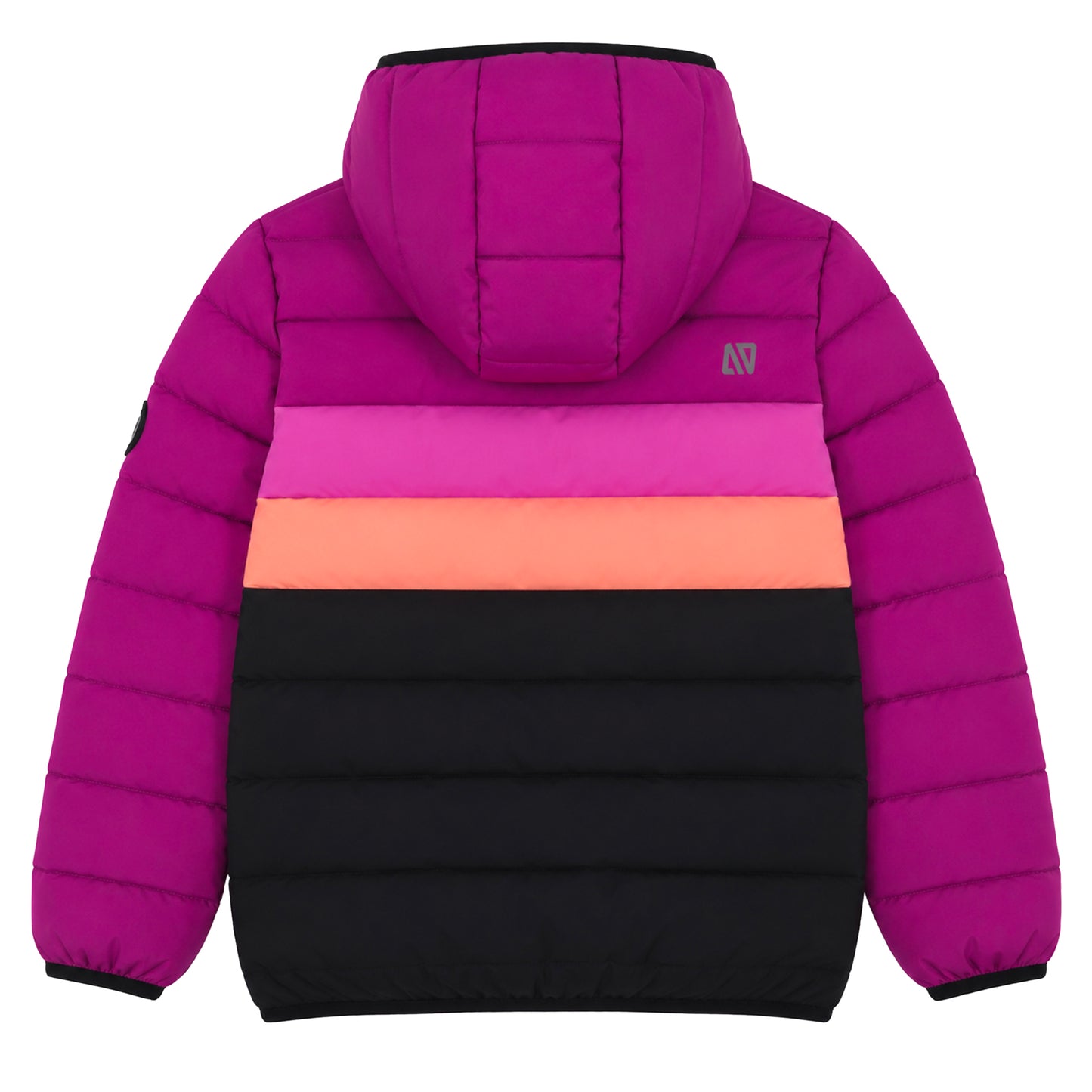 Manteau matelassé bébé Filles Mauve