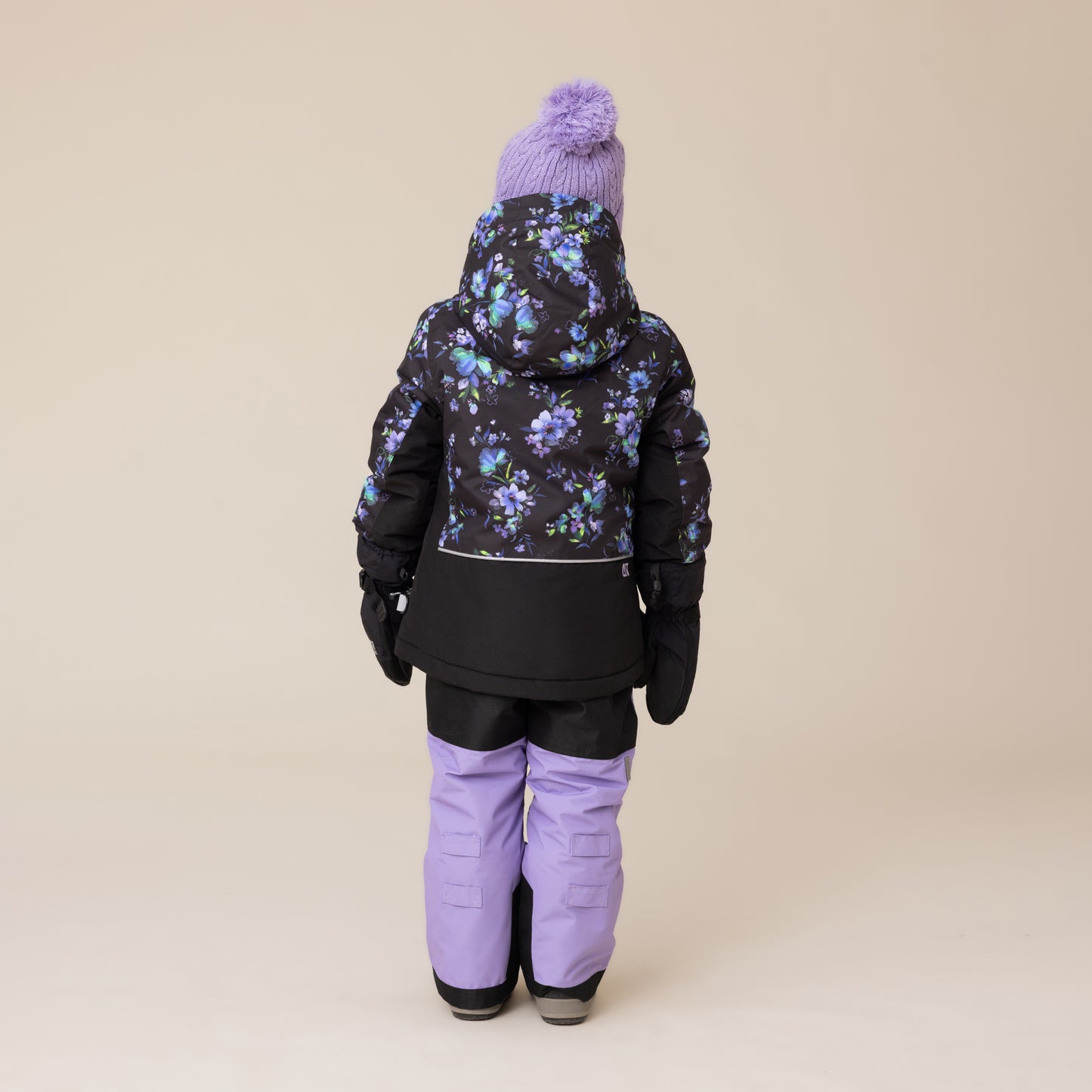 Habit de neige Lara Filles Noir