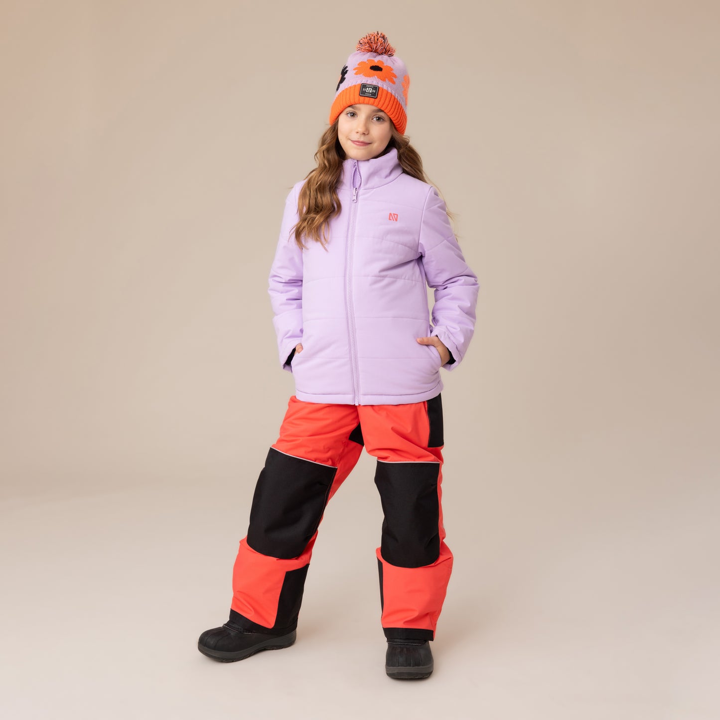 Habit de neige Performance 3-en-1 Julie Filles Noir