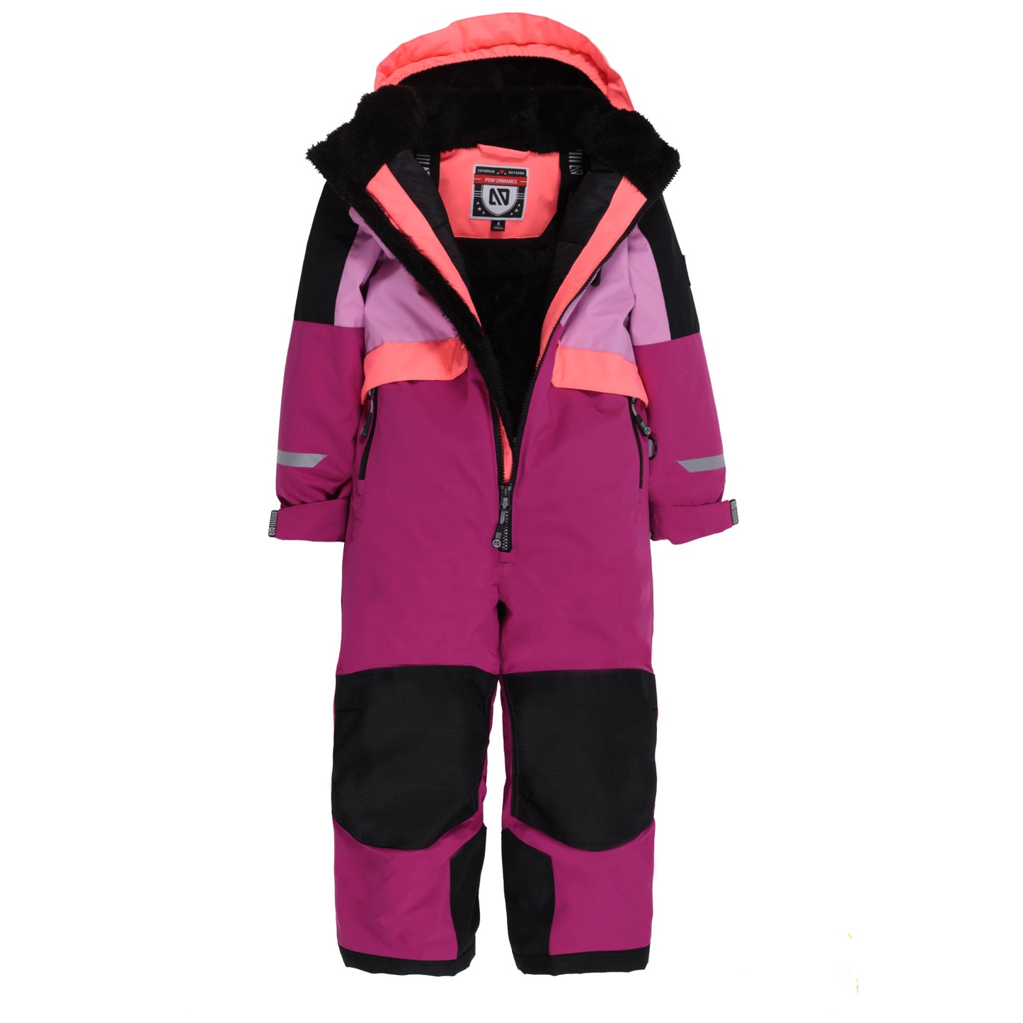 Habit de neige une-pièce Performance Rose bébé Bébé Fille Mauve