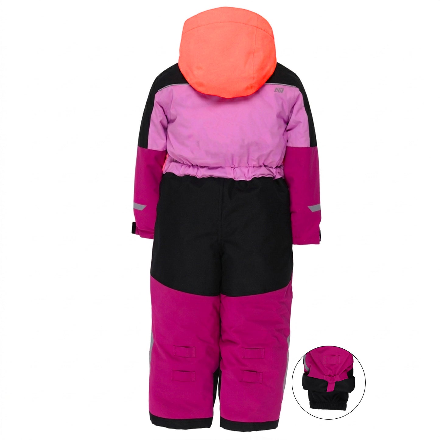 Habit de neige une-pièce Performance Rose Bébé Fille Mauve