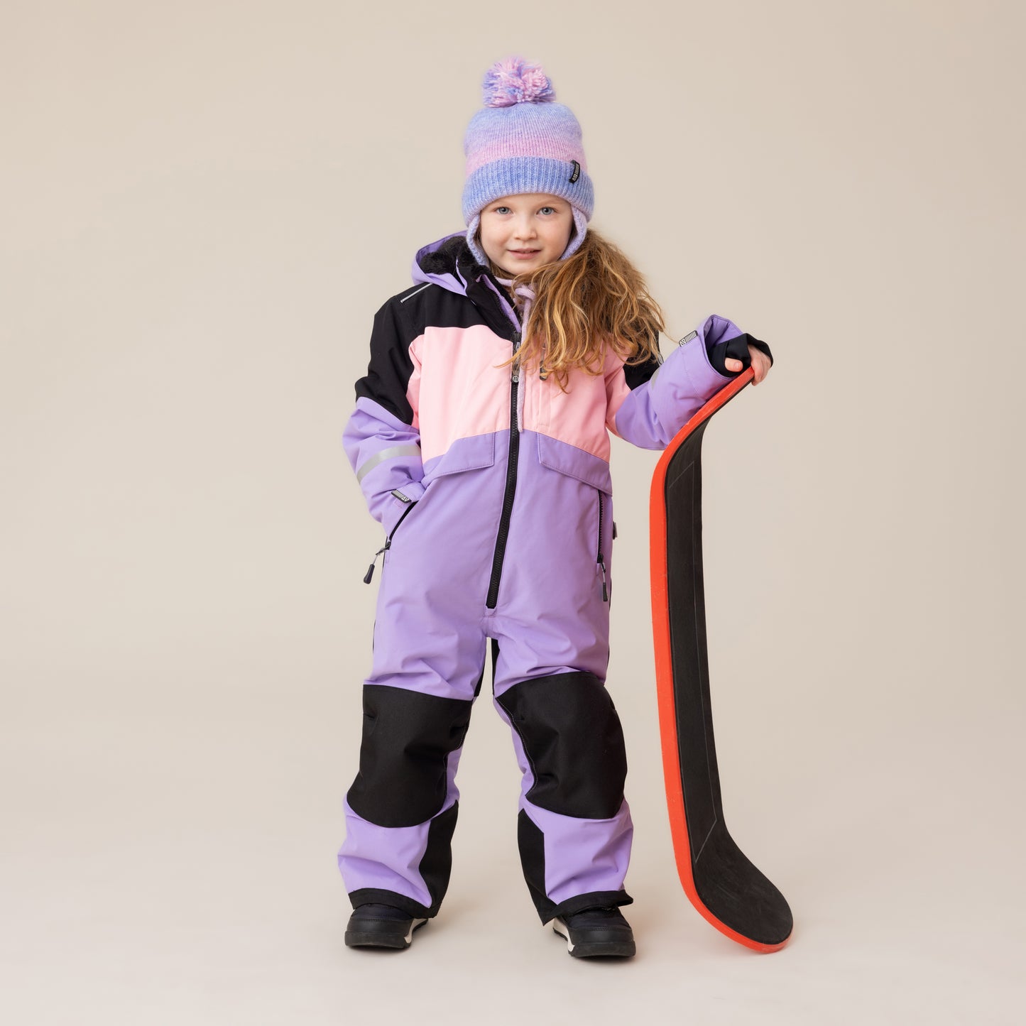 Habit de neige une-pièce Performance Meggy Filles Lilas