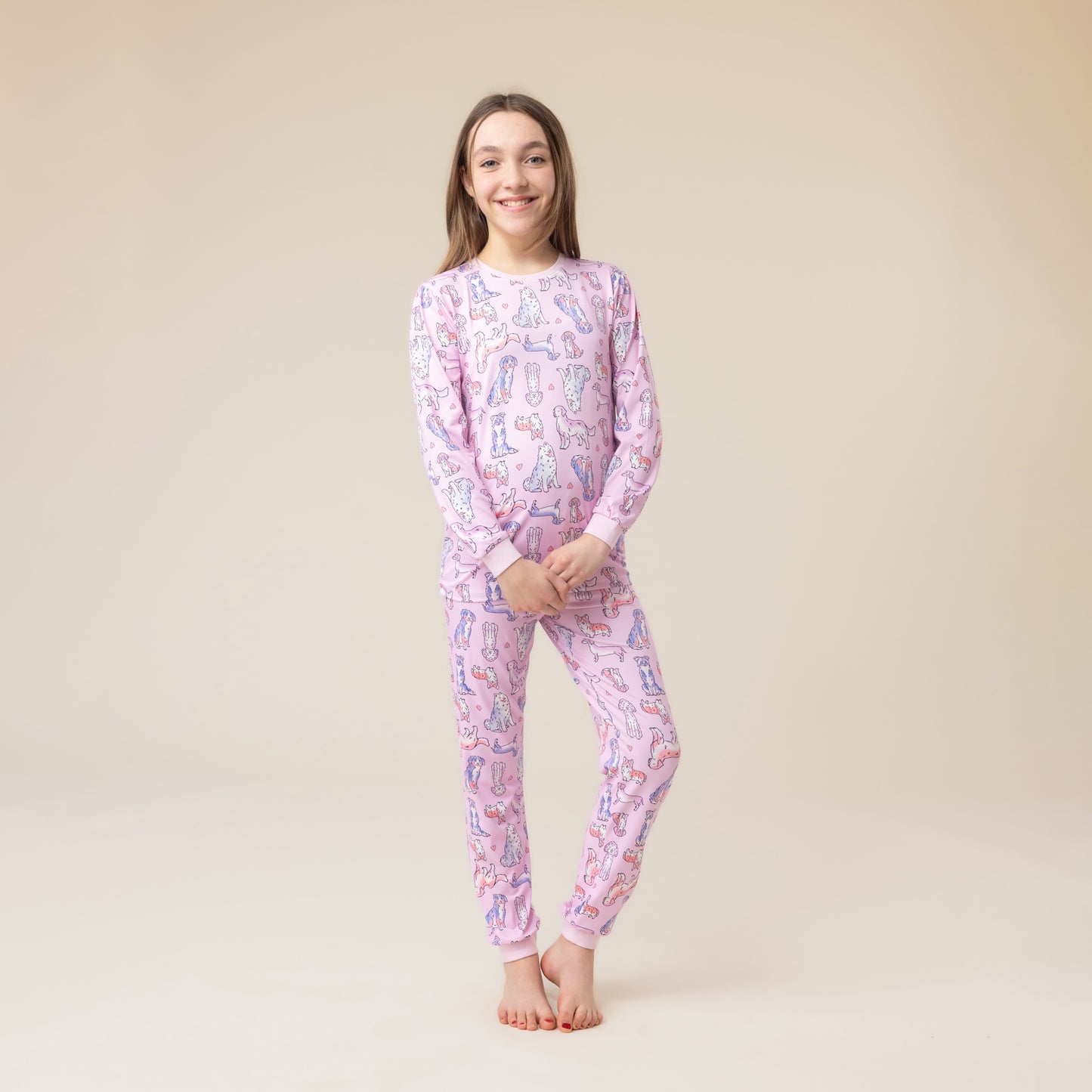 Pyjama Filles Lilas