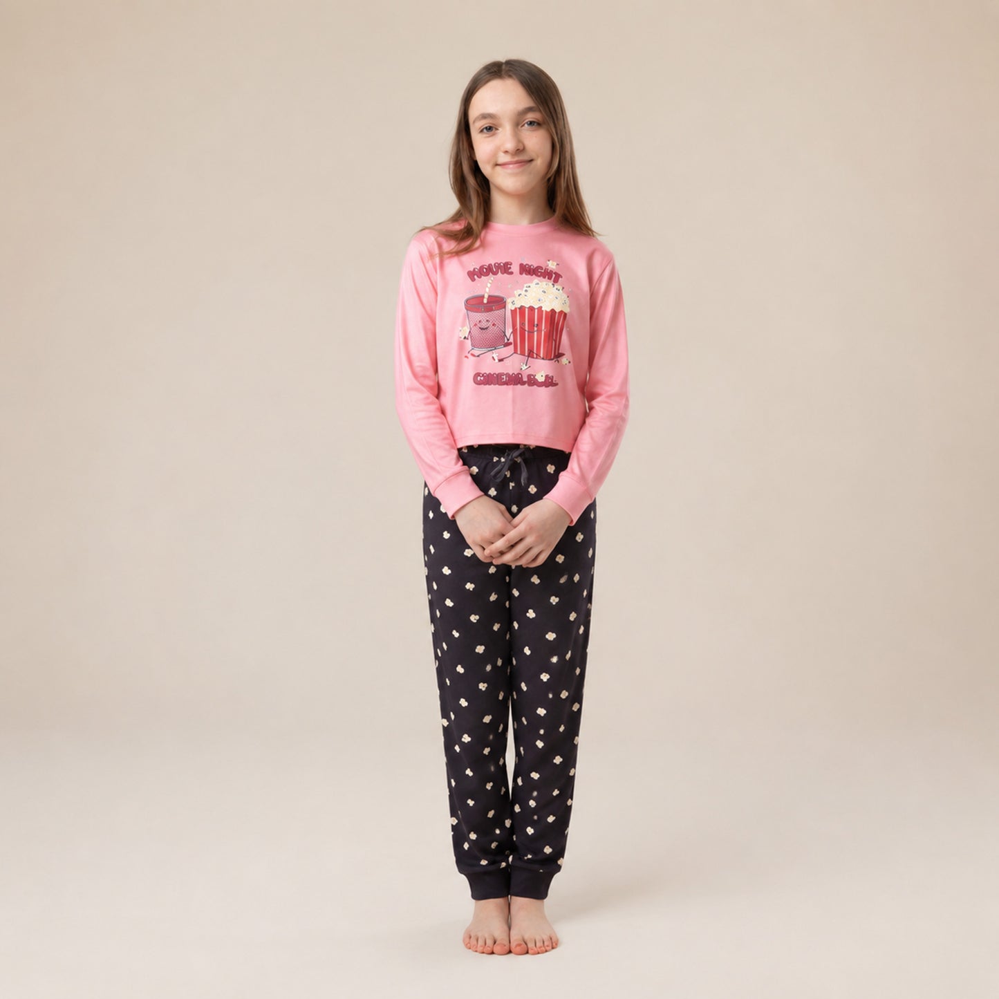 Pyjama Filles Rose_Pale