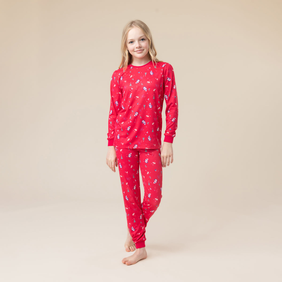 Pyjama pingouins festifs