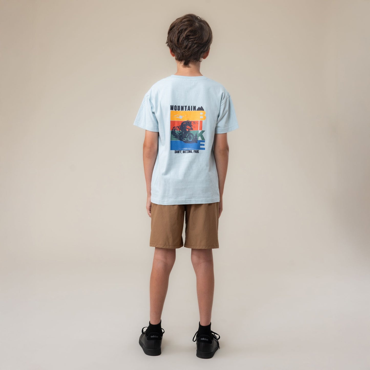 Brown Boys' Bermuda Shorts