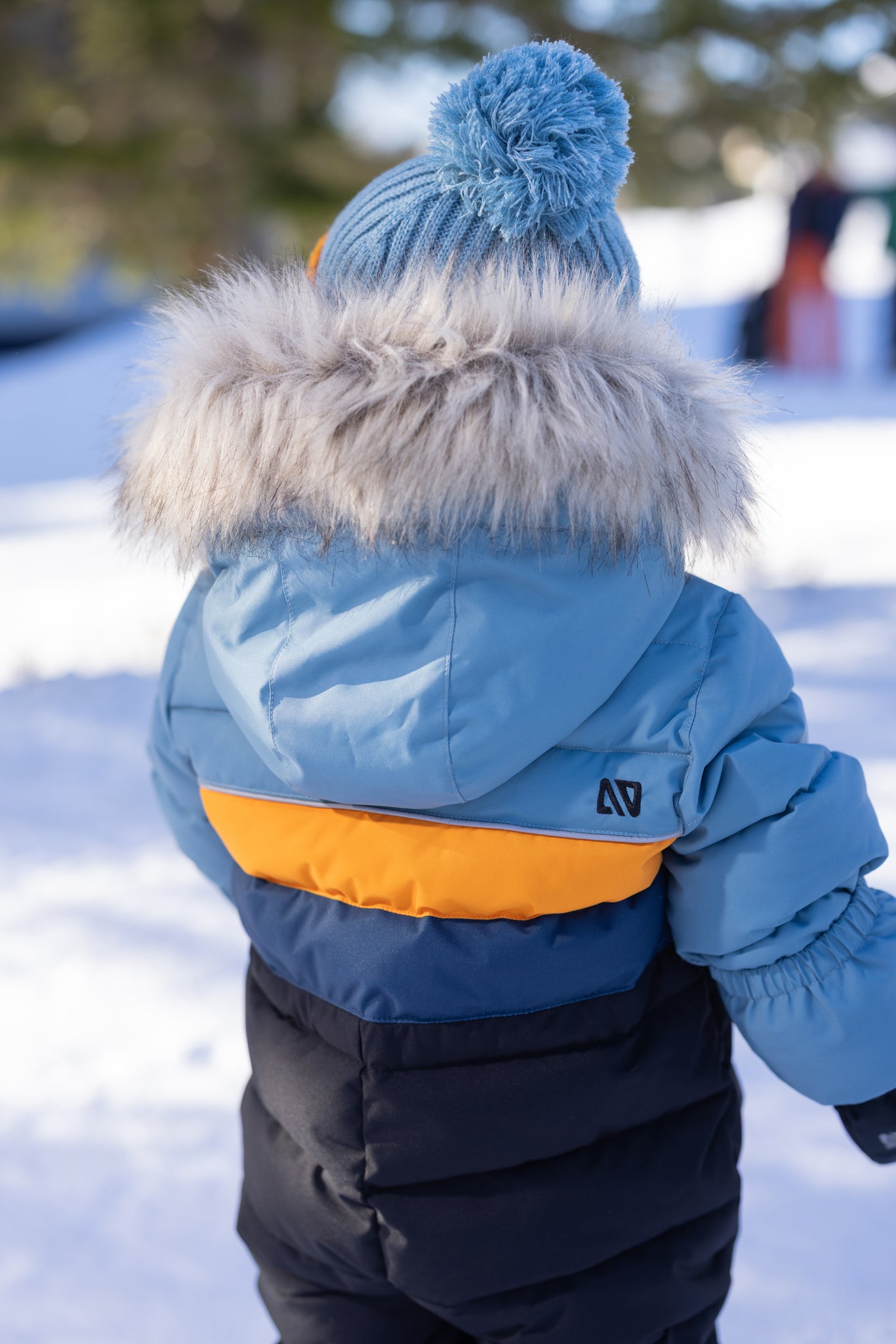 Habit de neige une-pièce bébé Benji Bébé Garcon Bleu Pale
