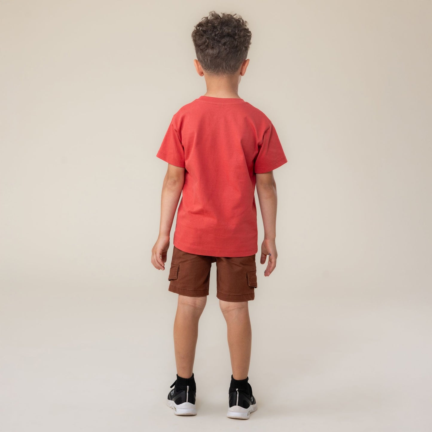 Brown Boys' Bermuda Shorts