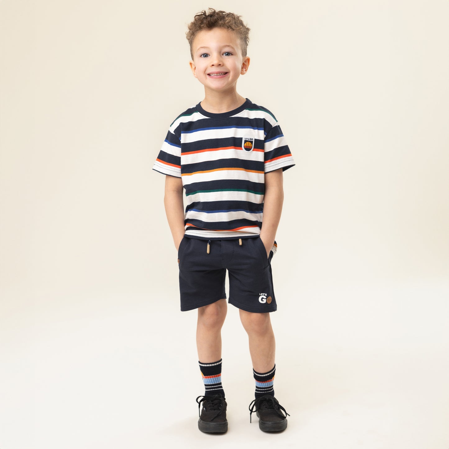 T-shirt Garçons Marine