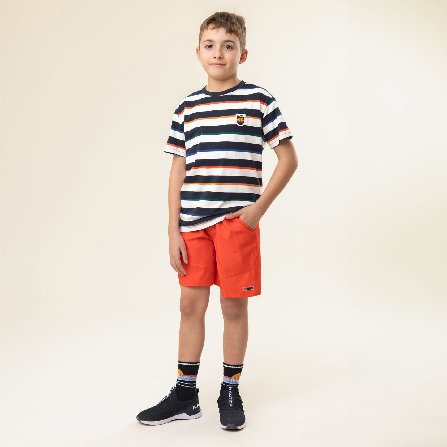 T-shirt Garçons Marine