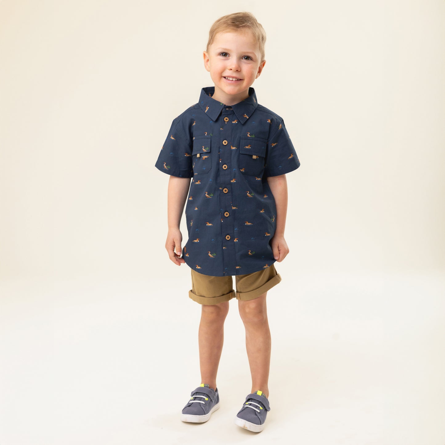 Chemise Garçons Marine