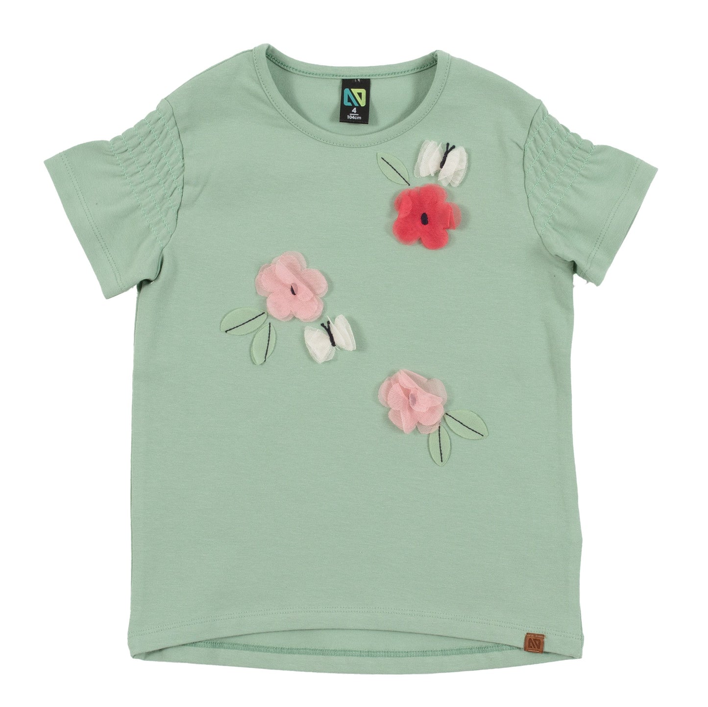 T-shirt Filles Vert