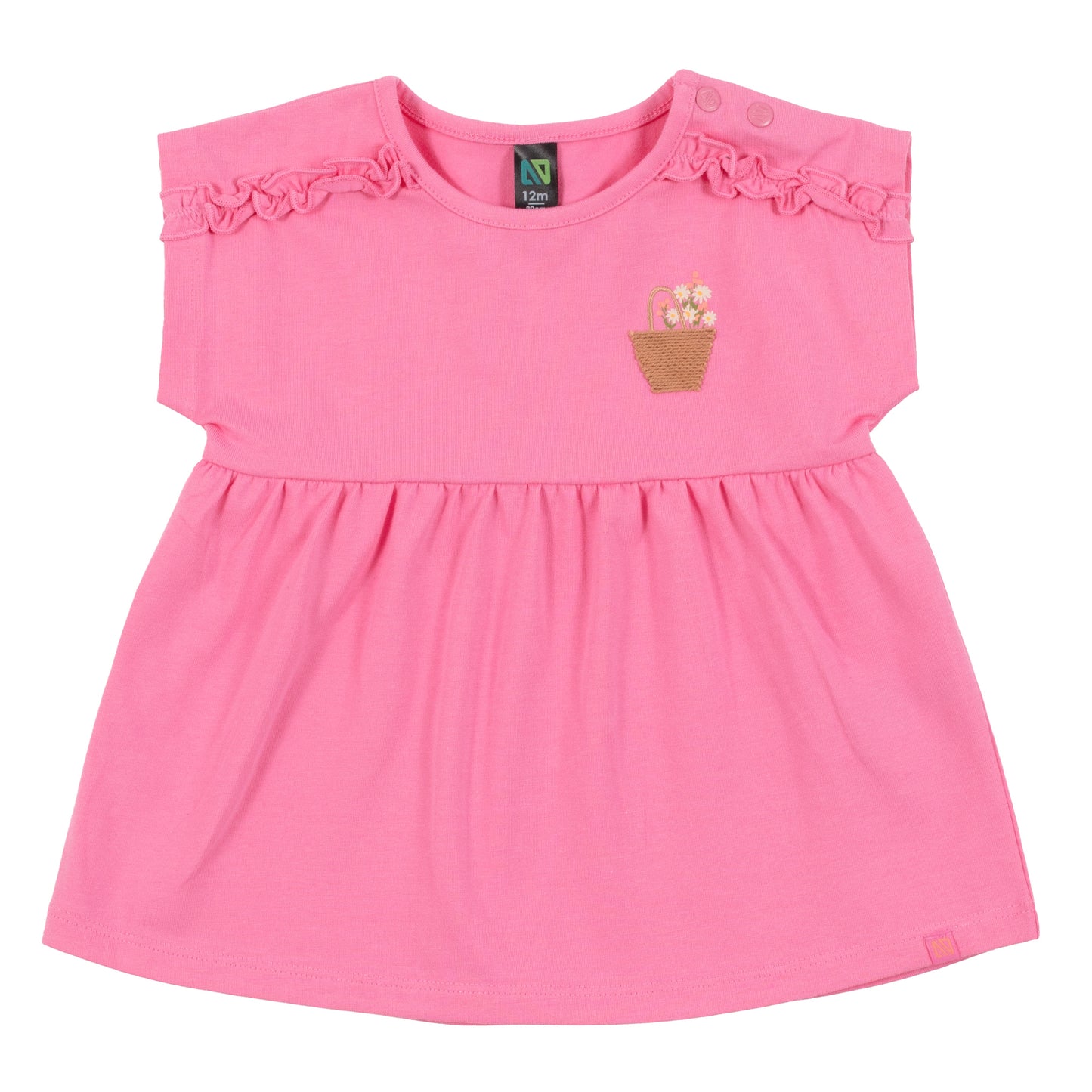 Ensemble T-shirt deux-pièces Bébé Fille Rose