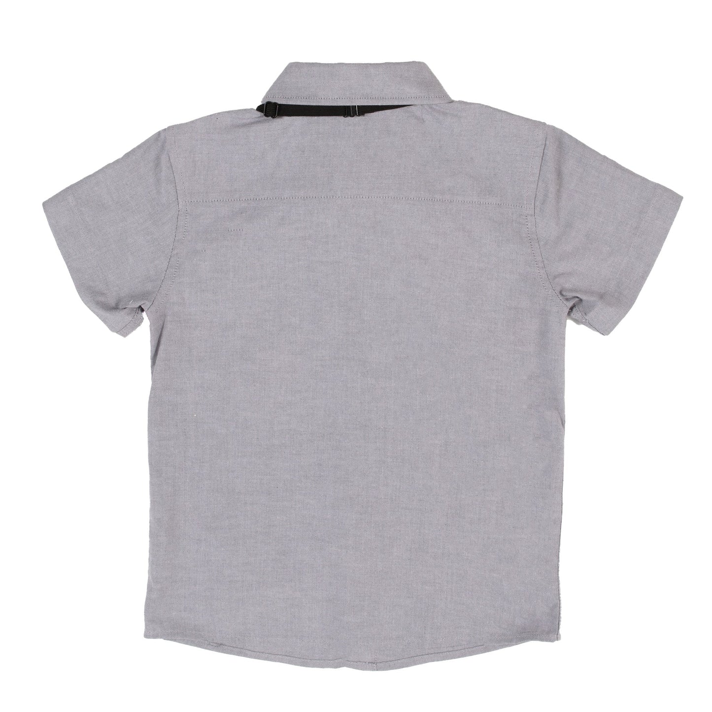 Chemise manches courtes Garçons Gris