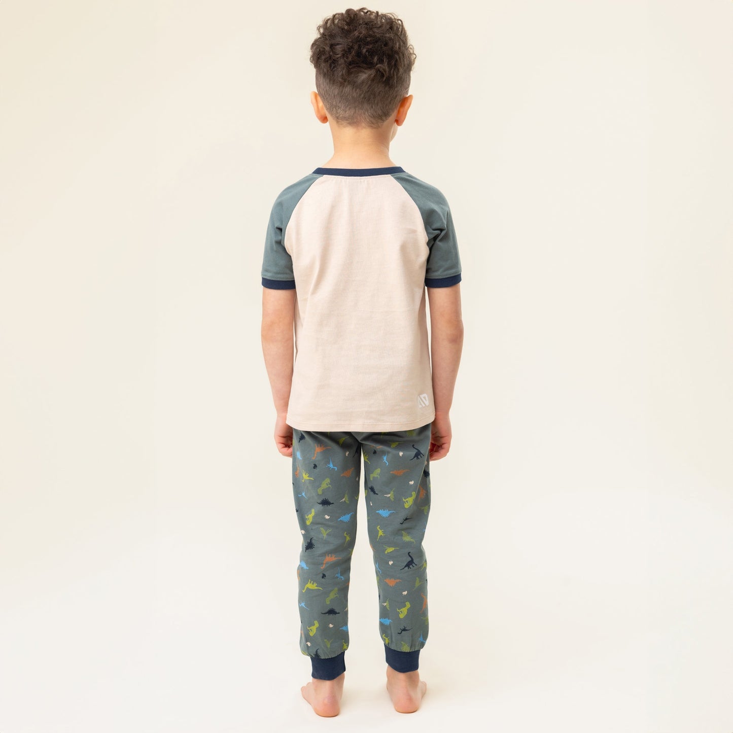 Pyjama trois-pièces Garçons Beige