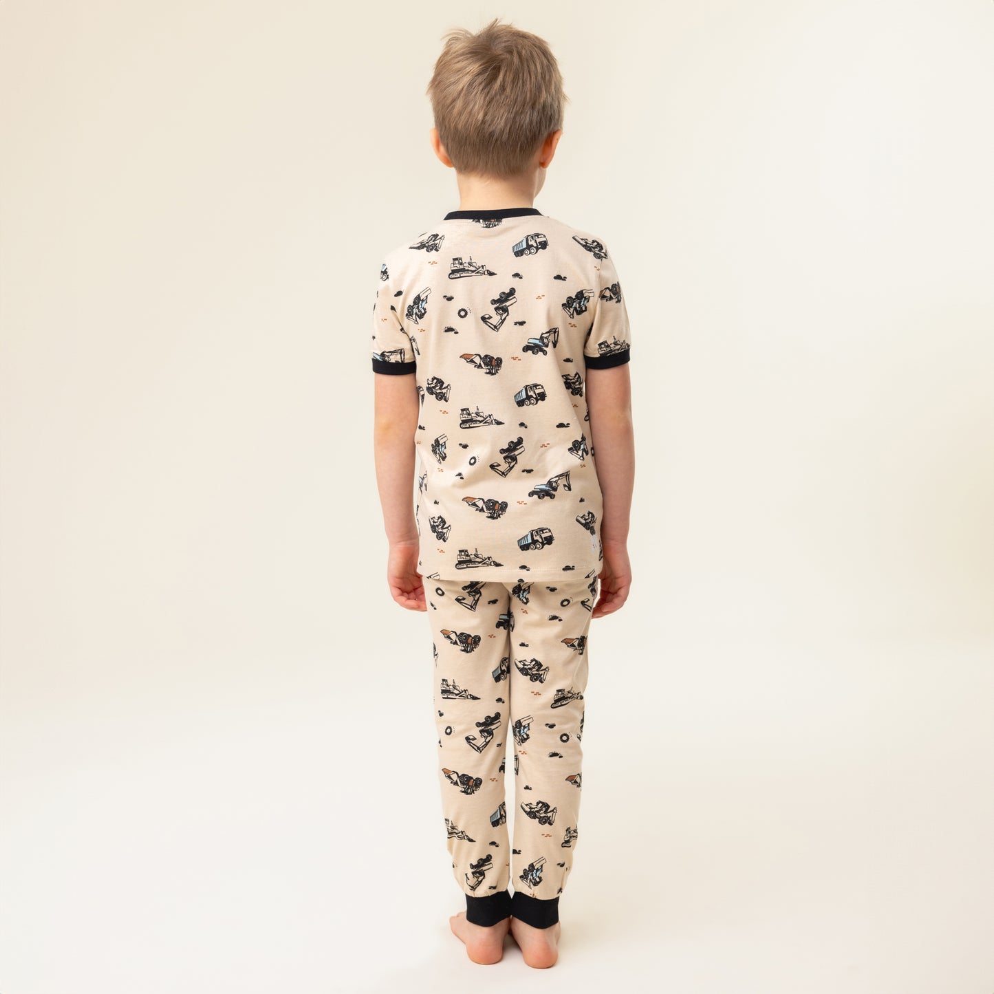 Pyjama deux-pièces Garçons Beige chiné