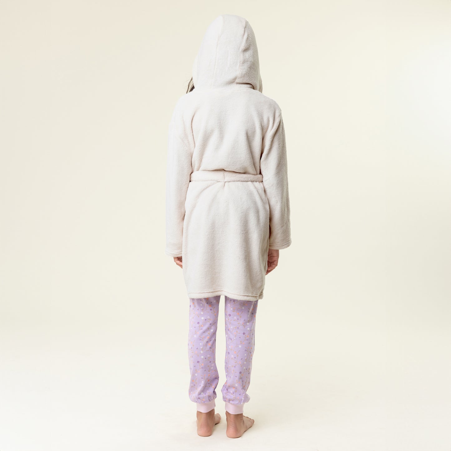 Ivory bathrobe