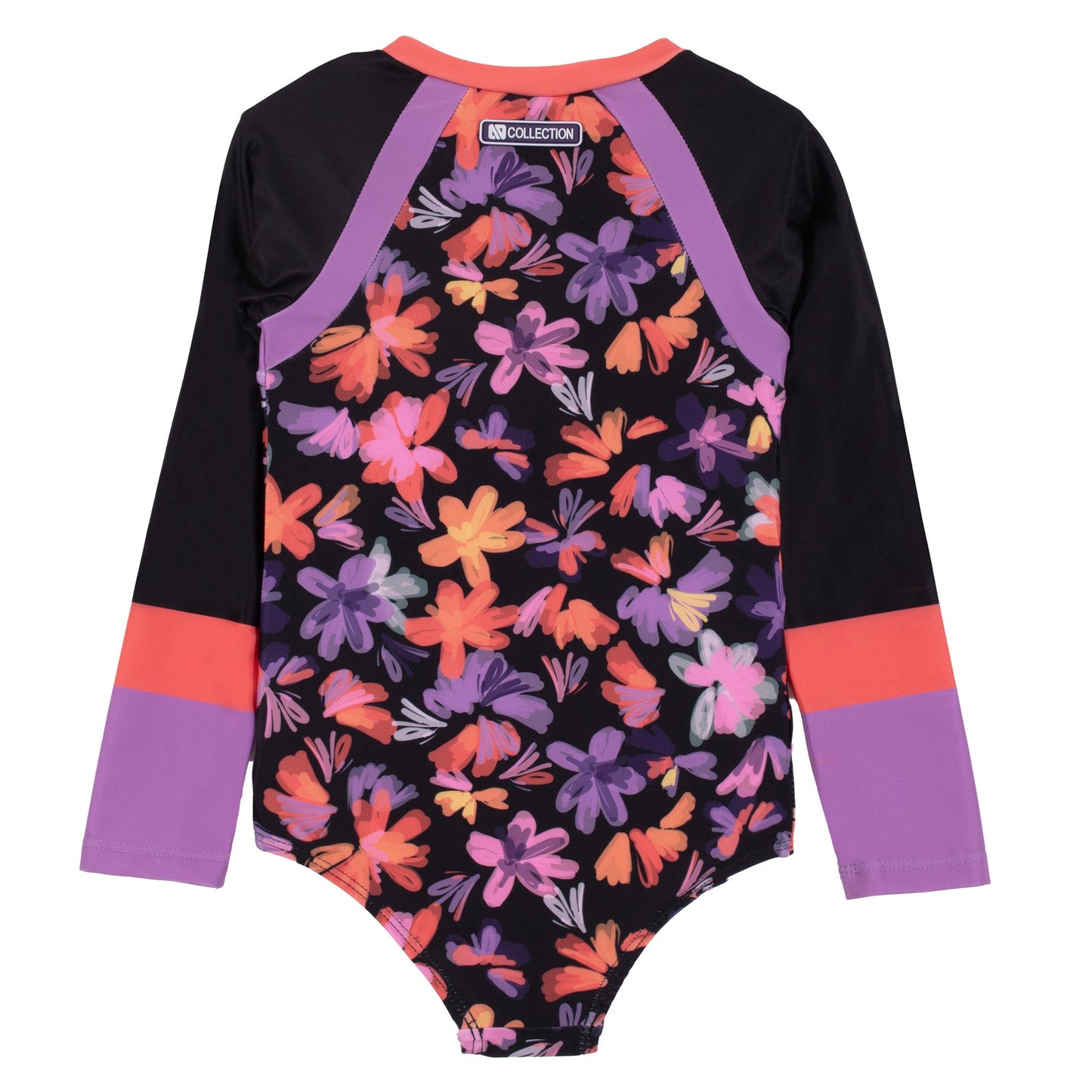 Maillot UV une-pièce Filles Noir