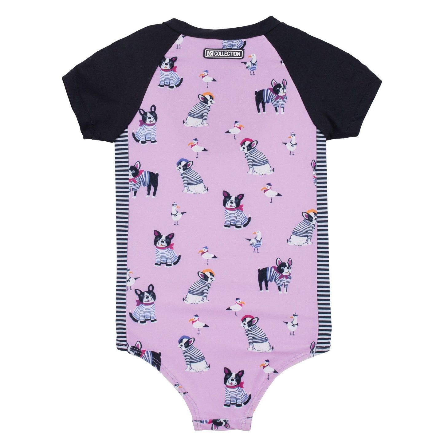 Maillot UV une-pièce Filles Lilas