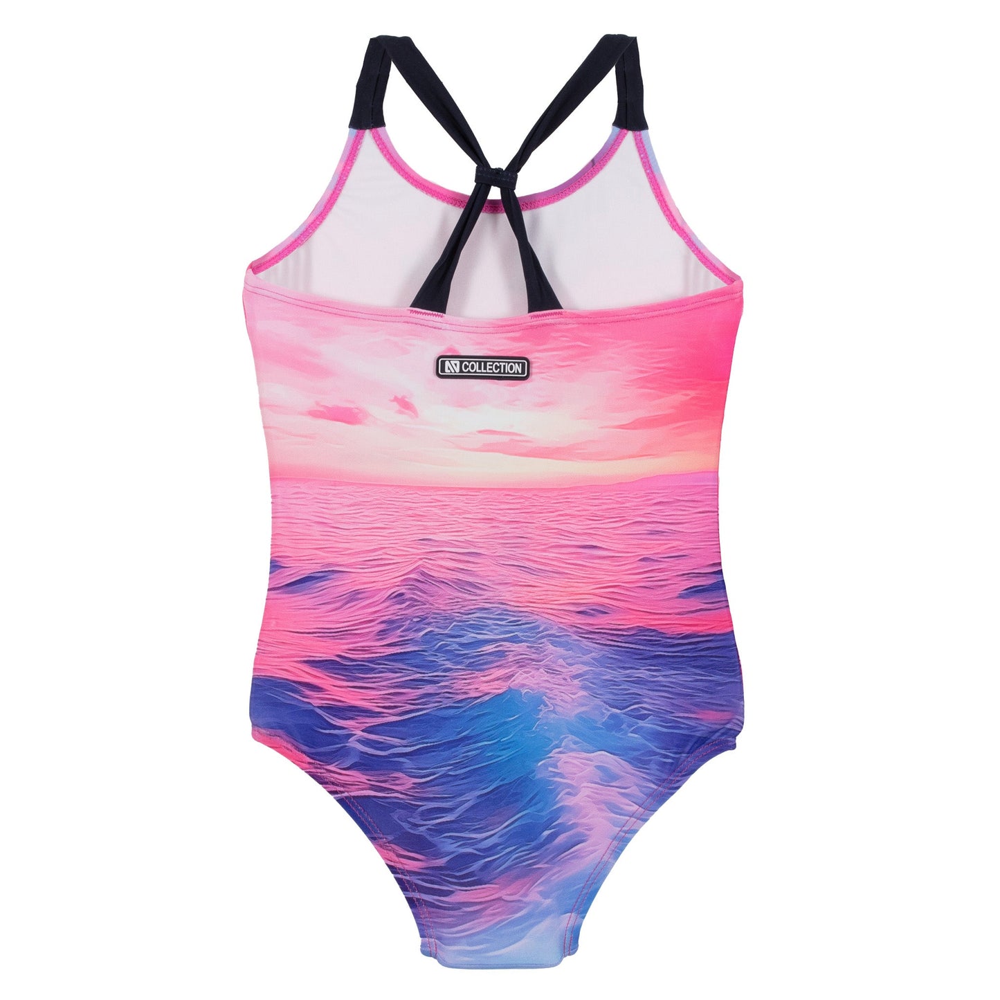 Maillot UV une-pièce Filles Fuchsia