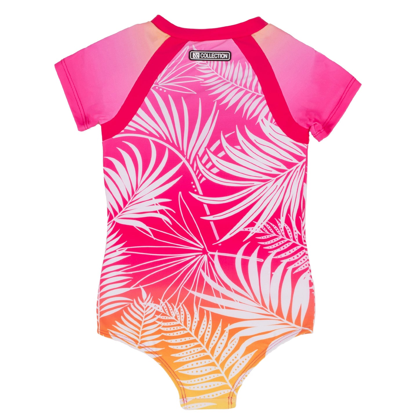 Maillot UV une-pièce Filles Fuchsia
