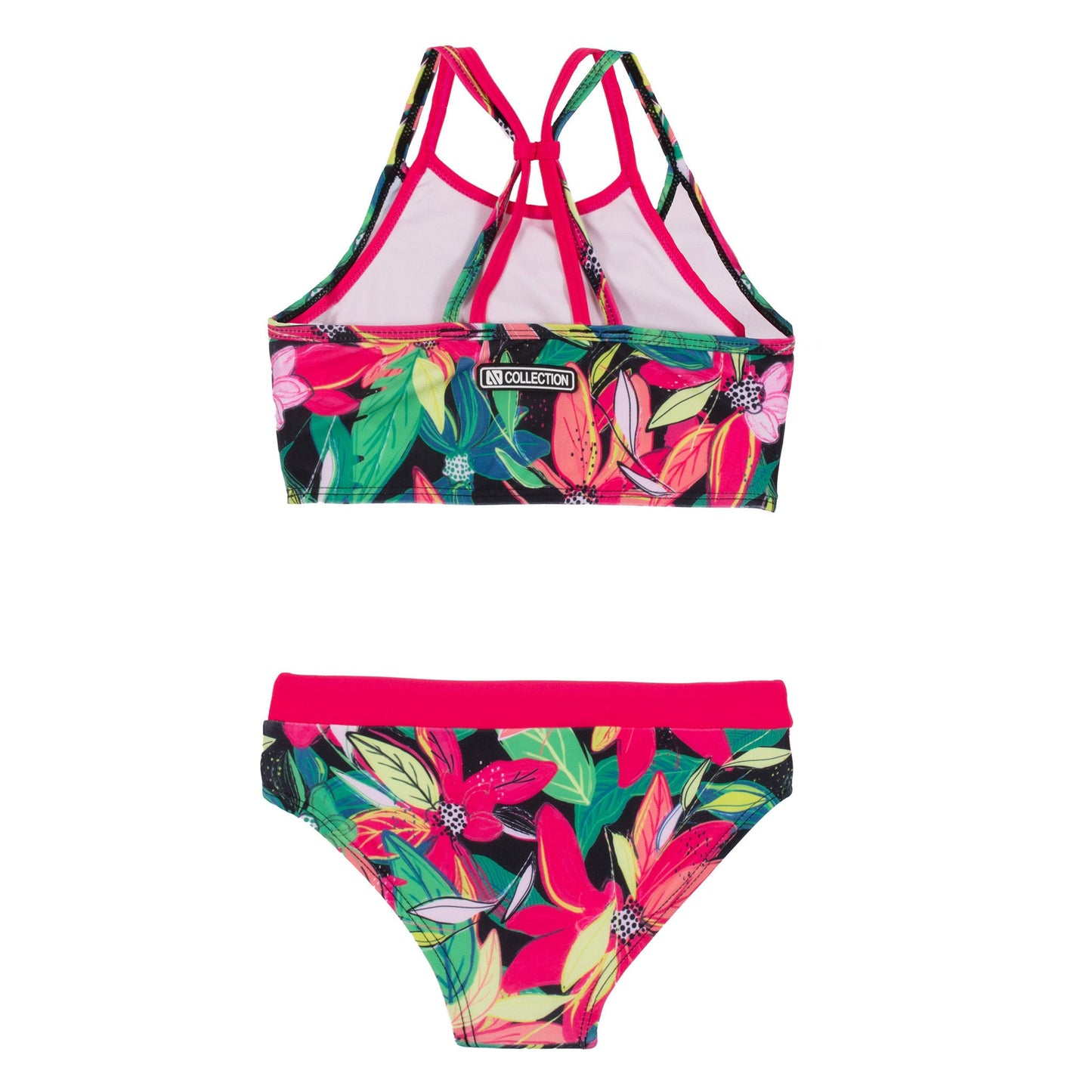 Maillot UV deux-pièces Filles Noir